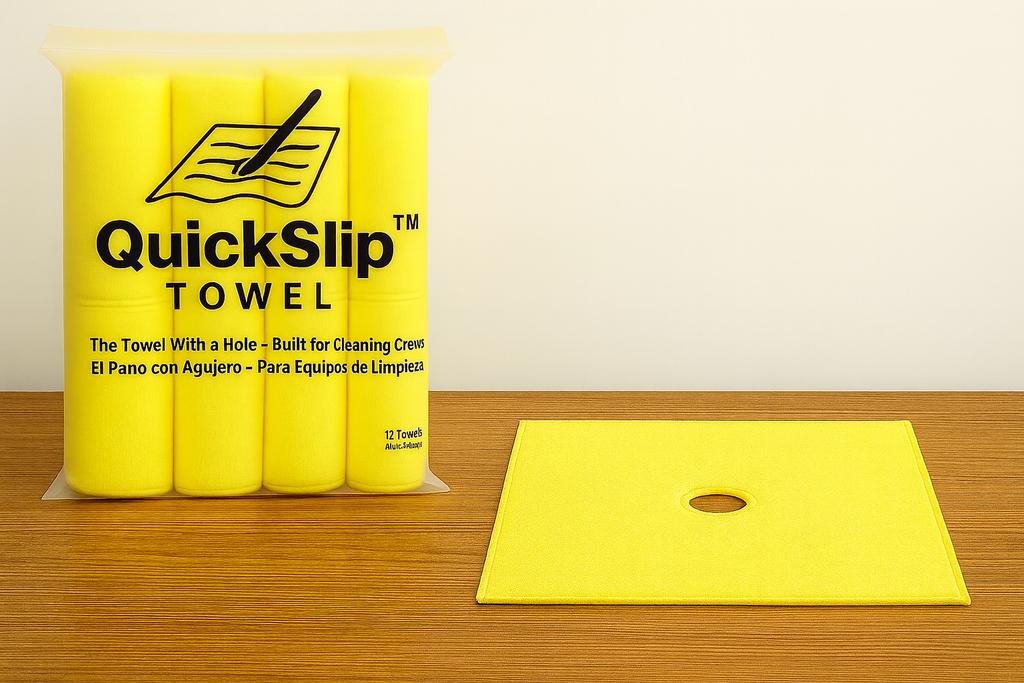 Quick Slip Towels™ – 12 Pack Premium Absorbent Towels 16" X 16"