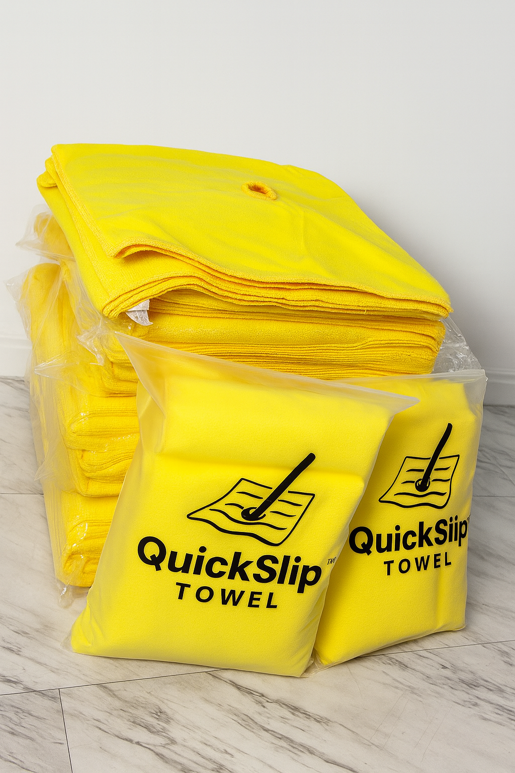 Quick Slip Towels™ – 12 Pack Premium Absorbent Towels 16" X 16"